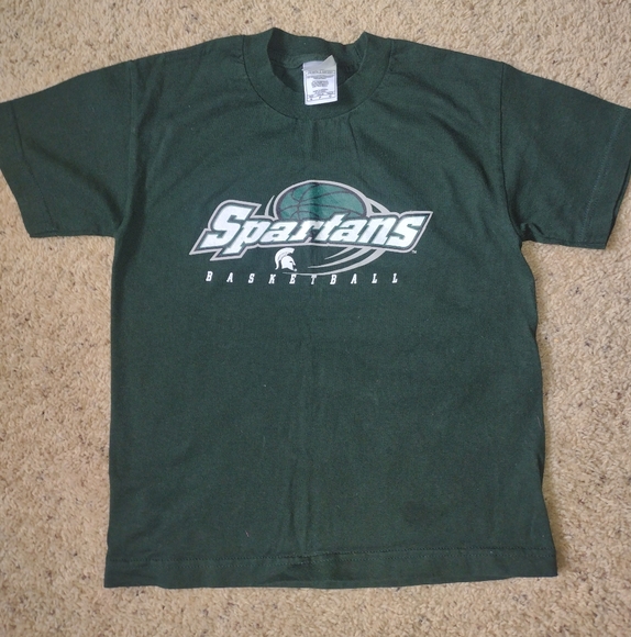 Green Michigan State Short Sleeve Tees - Picture 2 of 4